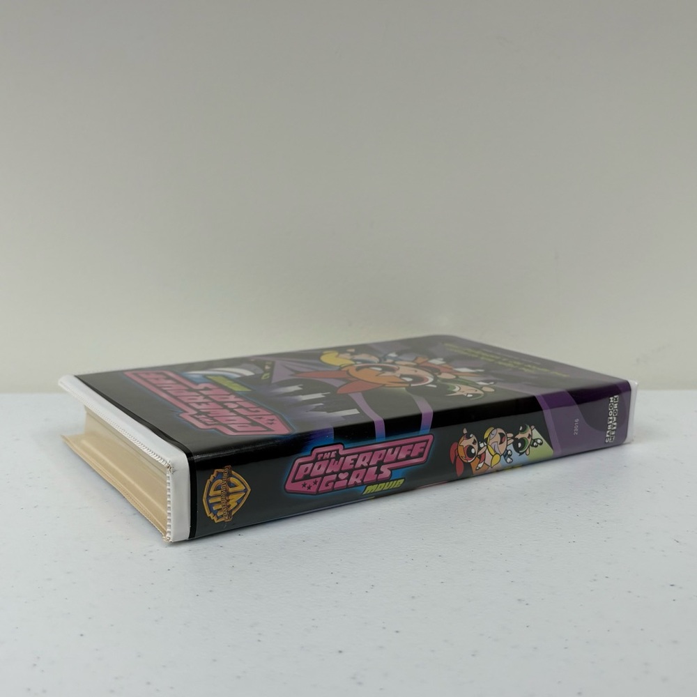 The Powerpuff Girls Movie VHS 2002 Clamshell Case Cartoon Network in EUC - Picture 3 of 5